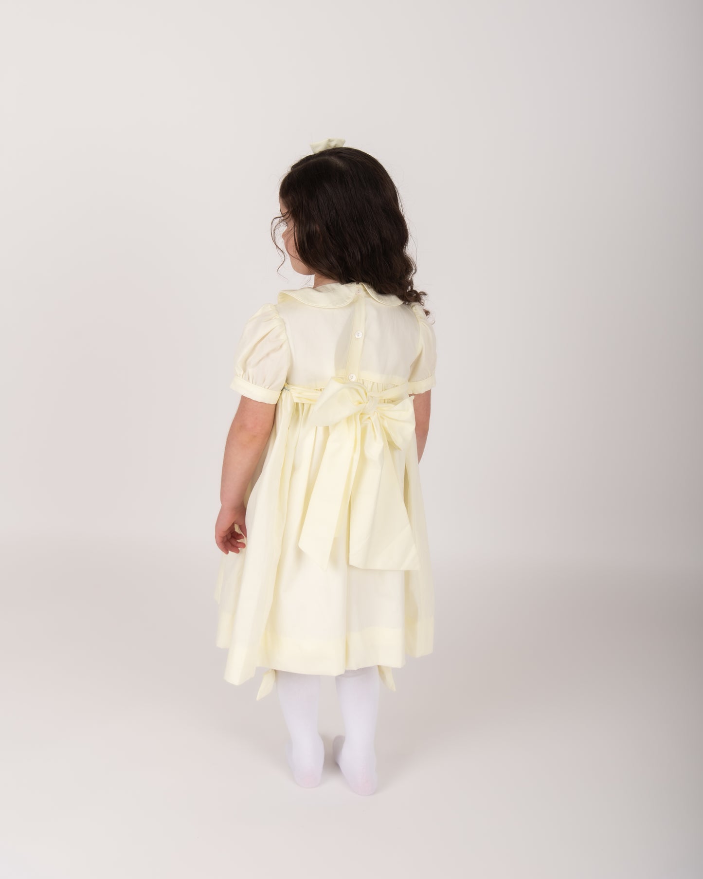 Lemon Smocked Dress