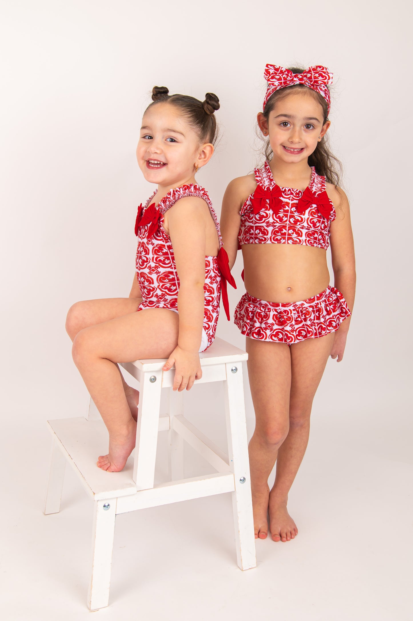 LUXE Red Girls Bikini