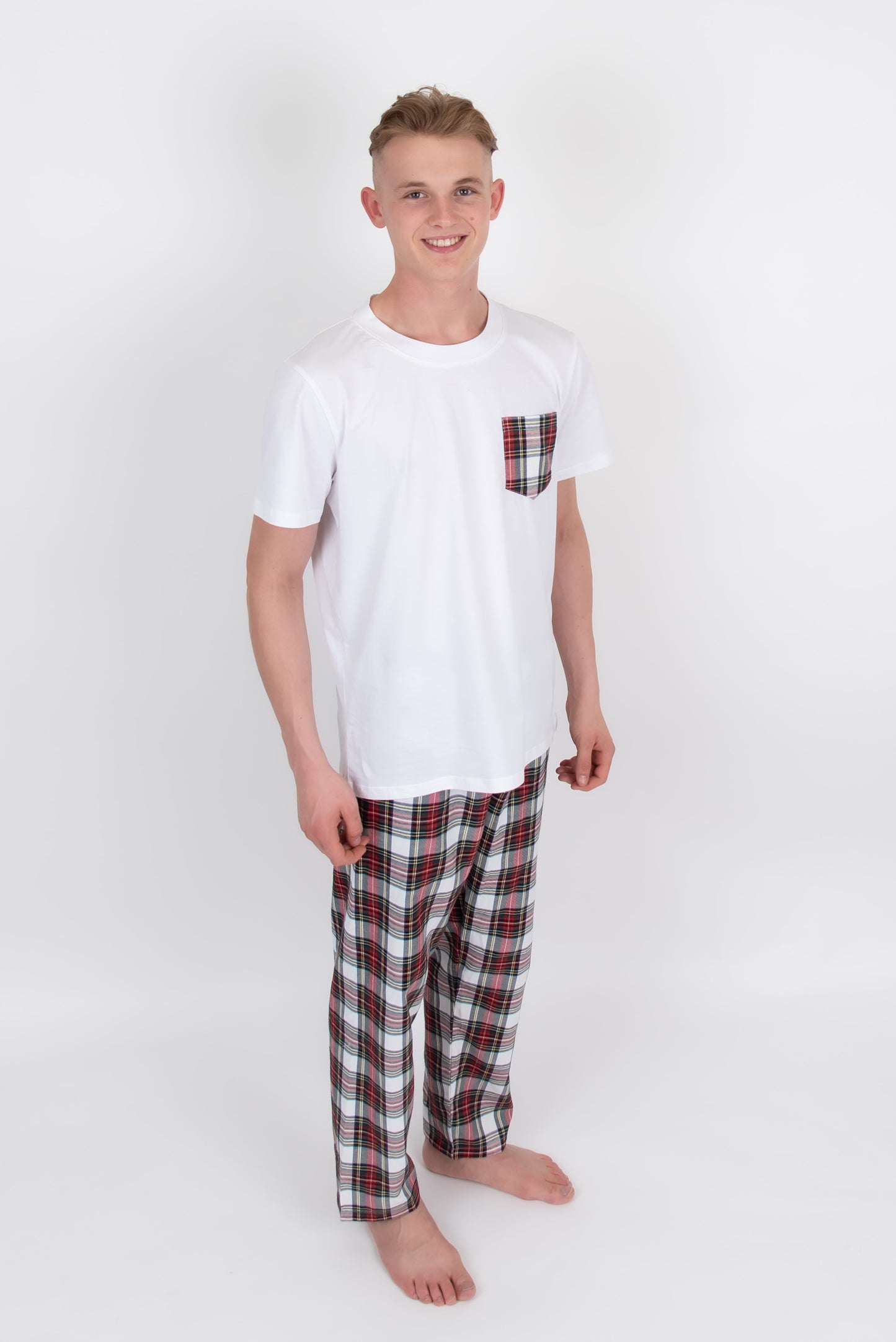 Tartan Older Boys/Mens Pyjamas
