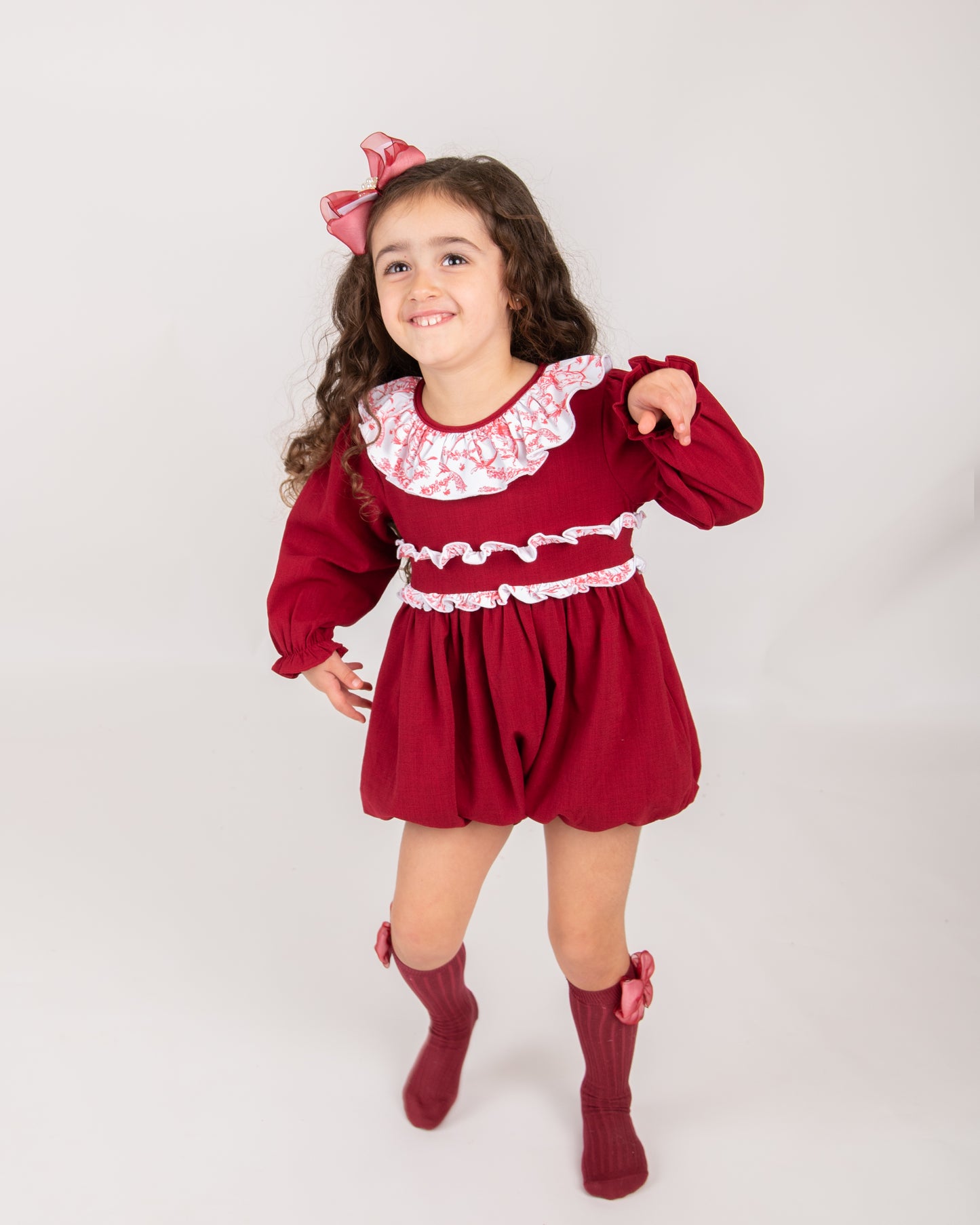 Exclusive Girls Toile Romper
