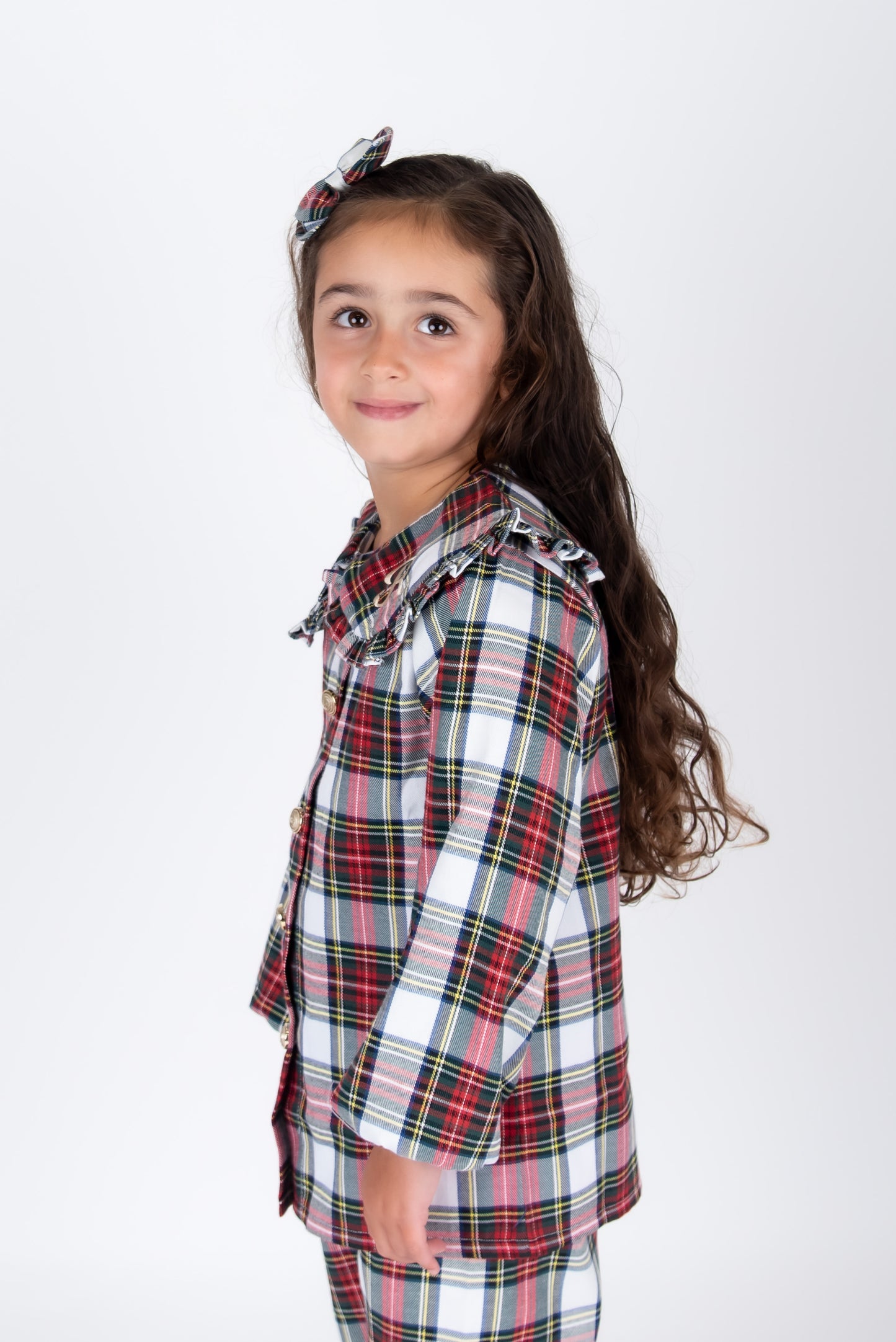 Tartan Girls Pyjamas