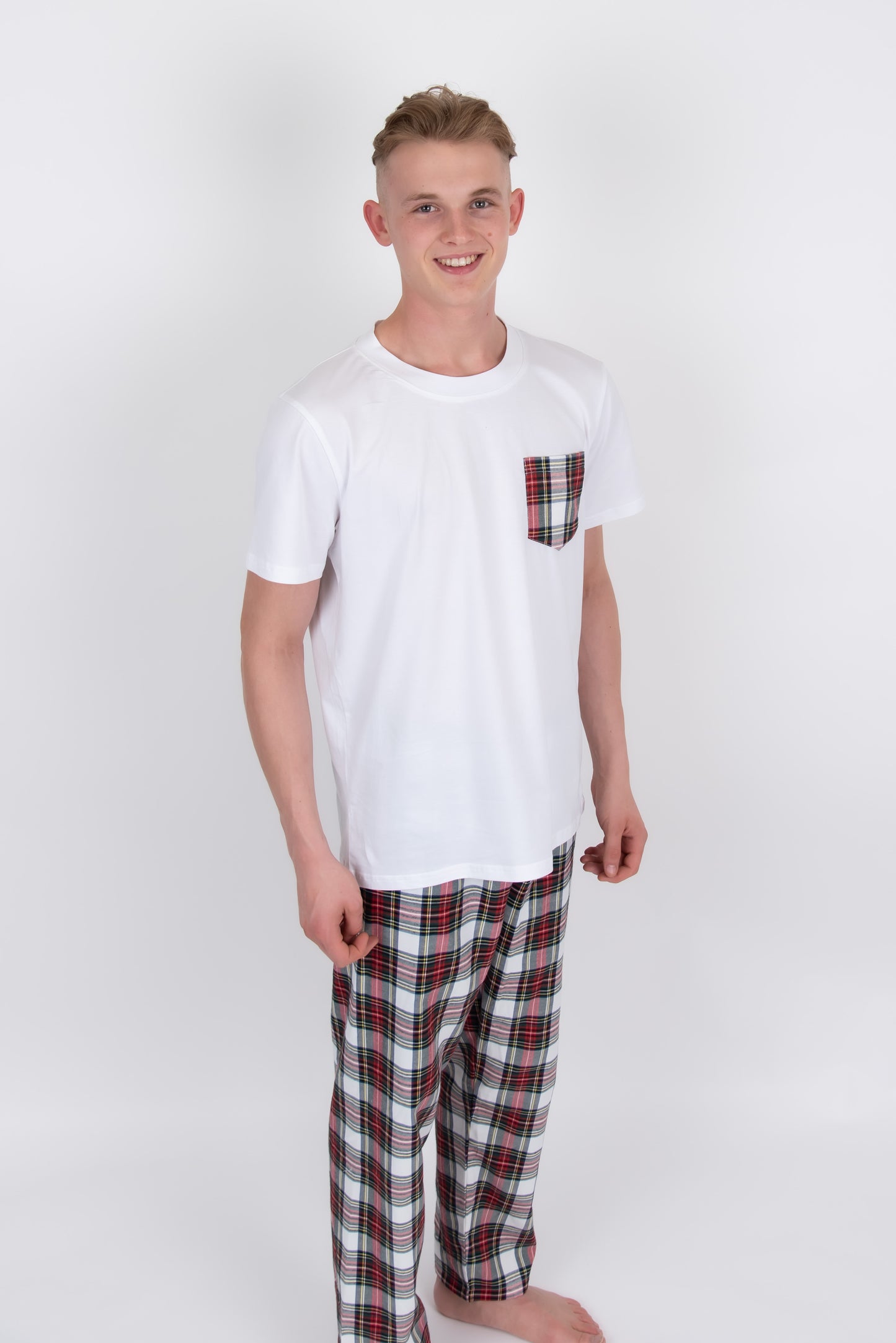 Tartan Older Boys/Mens Pyjamas