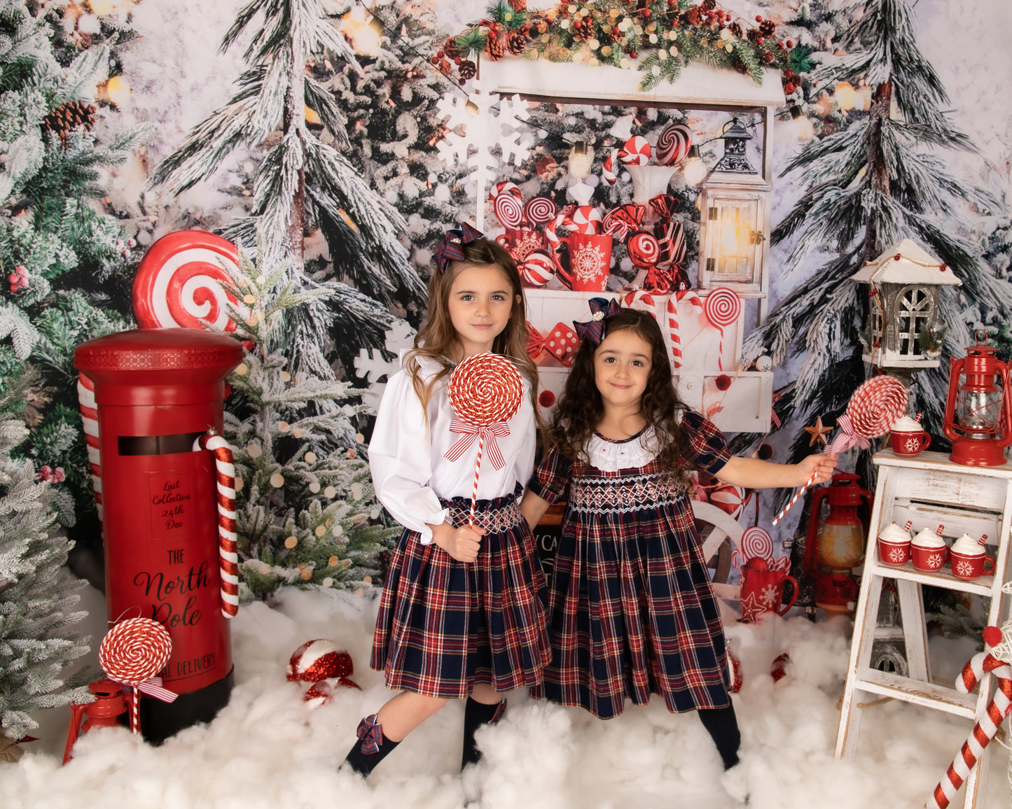 Exclusive Tartan Smocked Dress