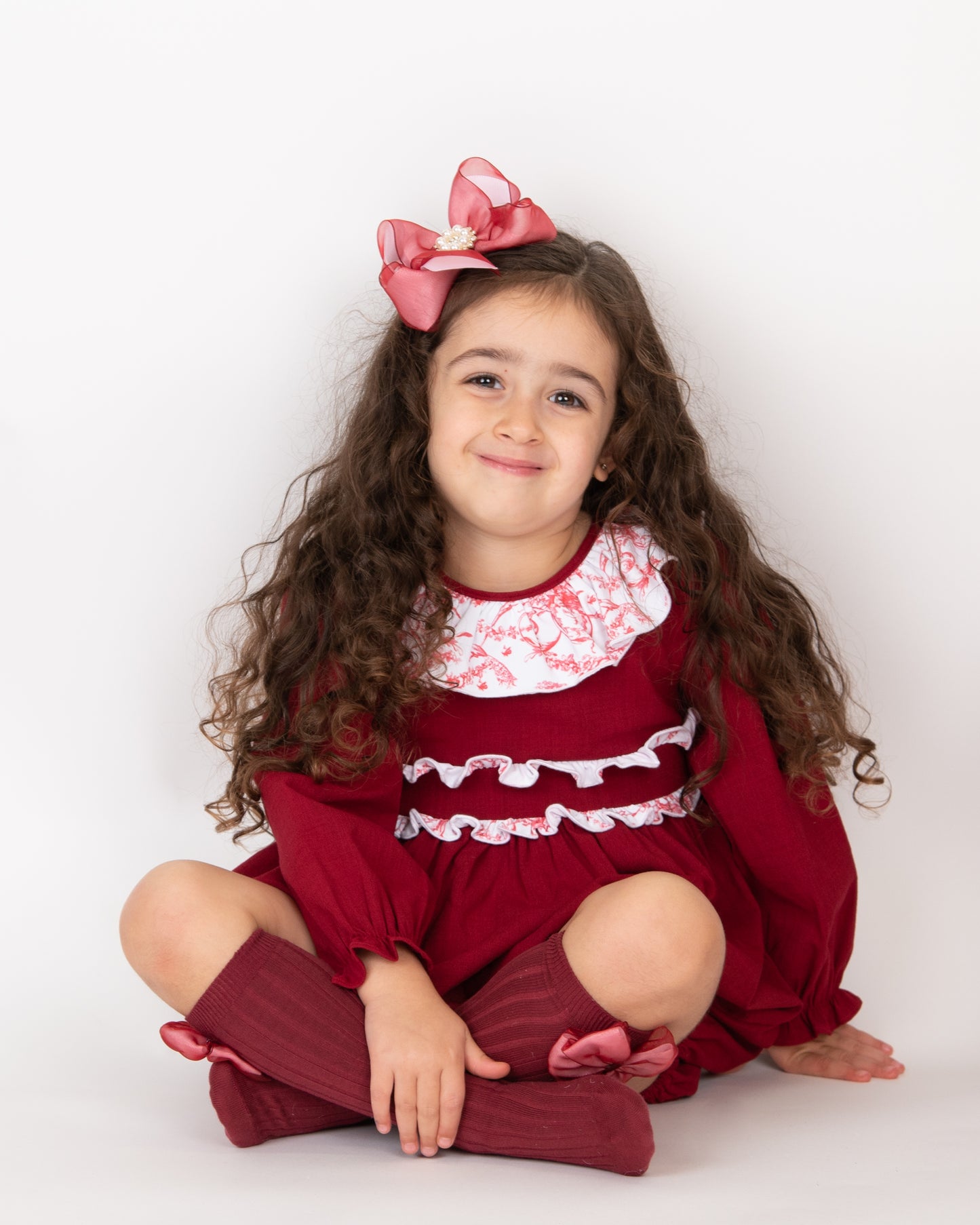 Exclusive Girls Toile Romper