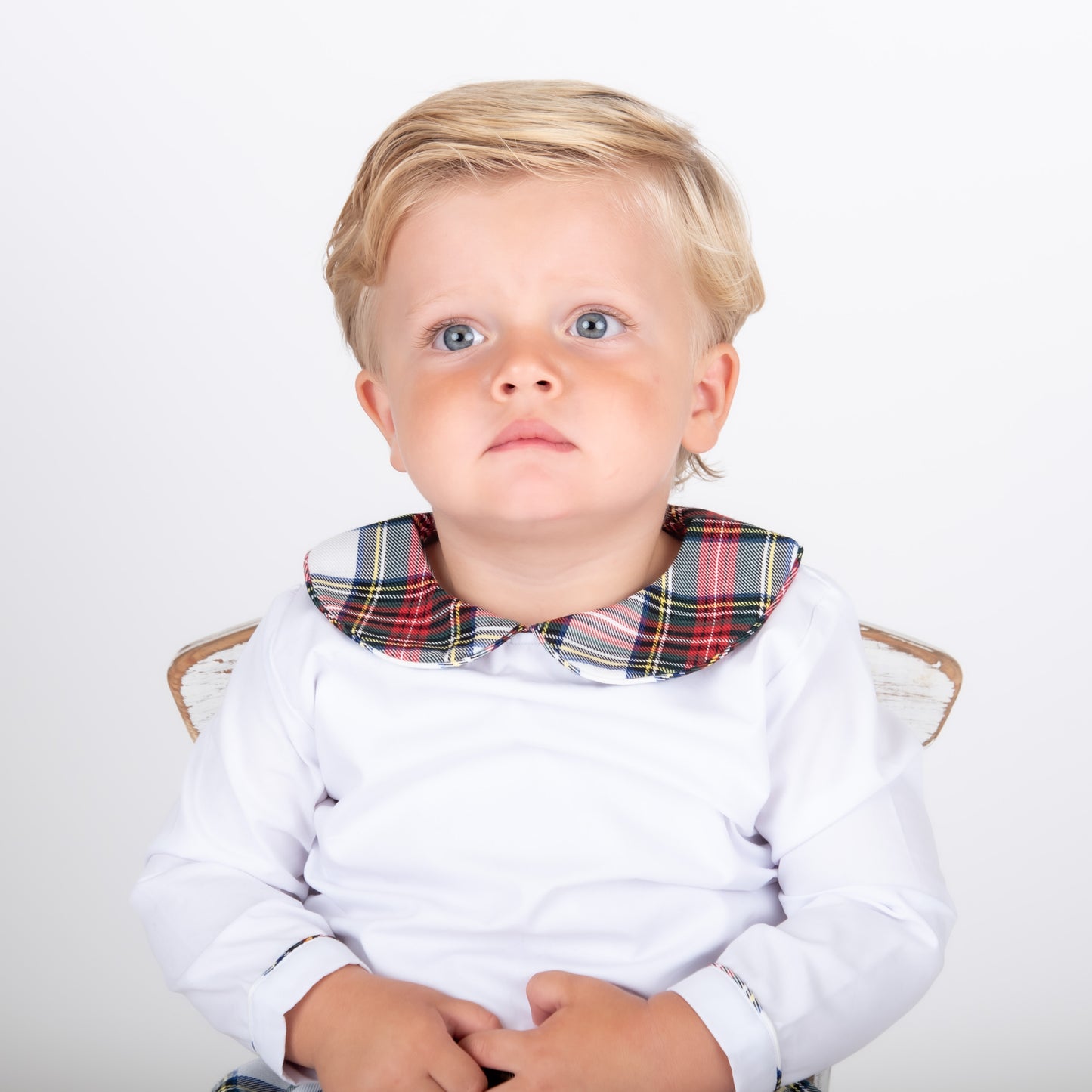 Tartan Boys Shorts set