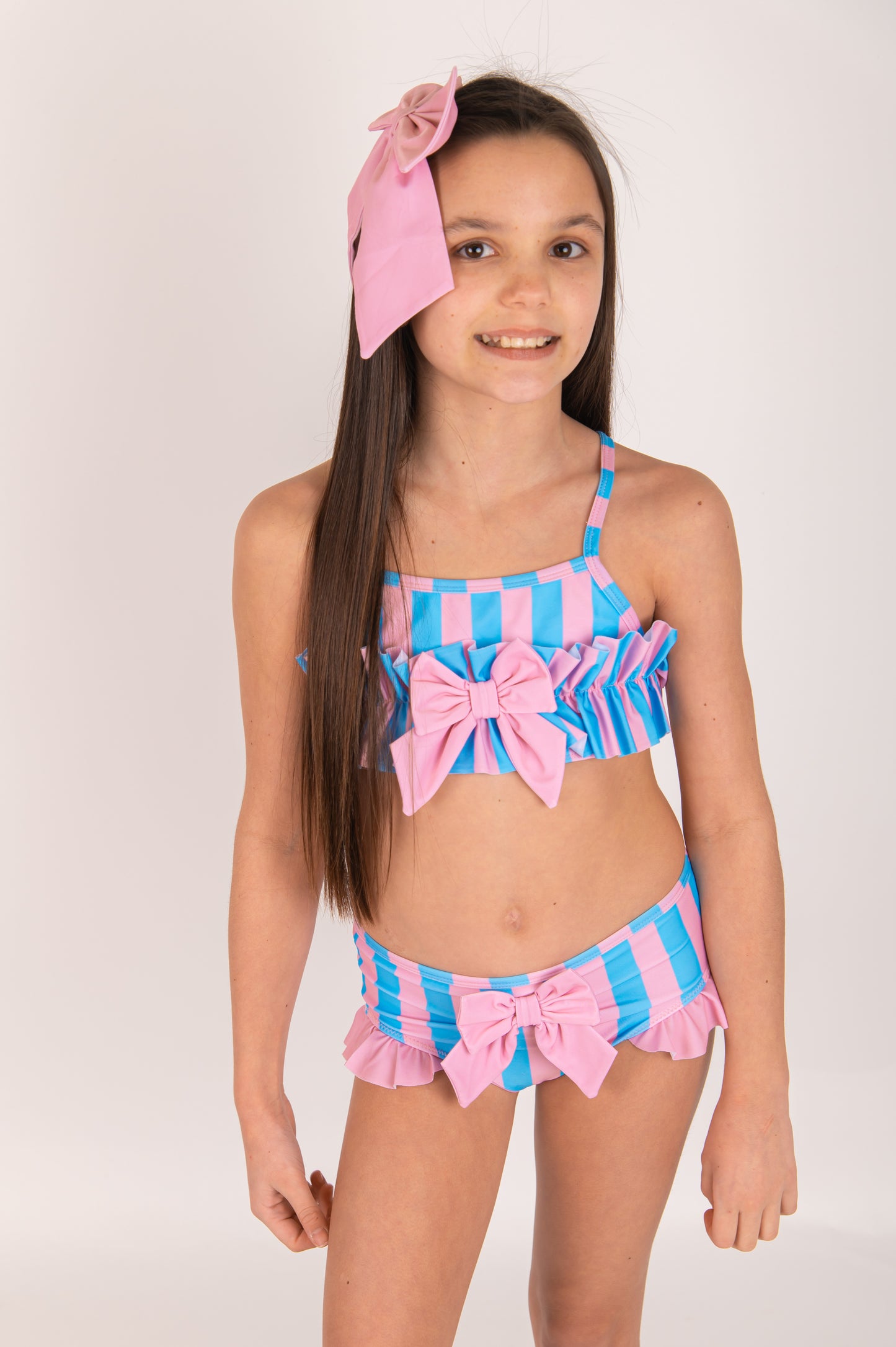 Candy Stripe Girls Bikini