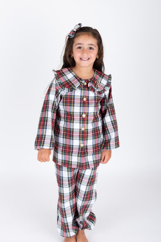 Tartan Girls Pyjamas