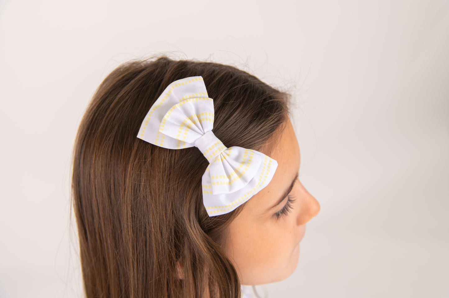 Girls Lemon stripe Night Coat