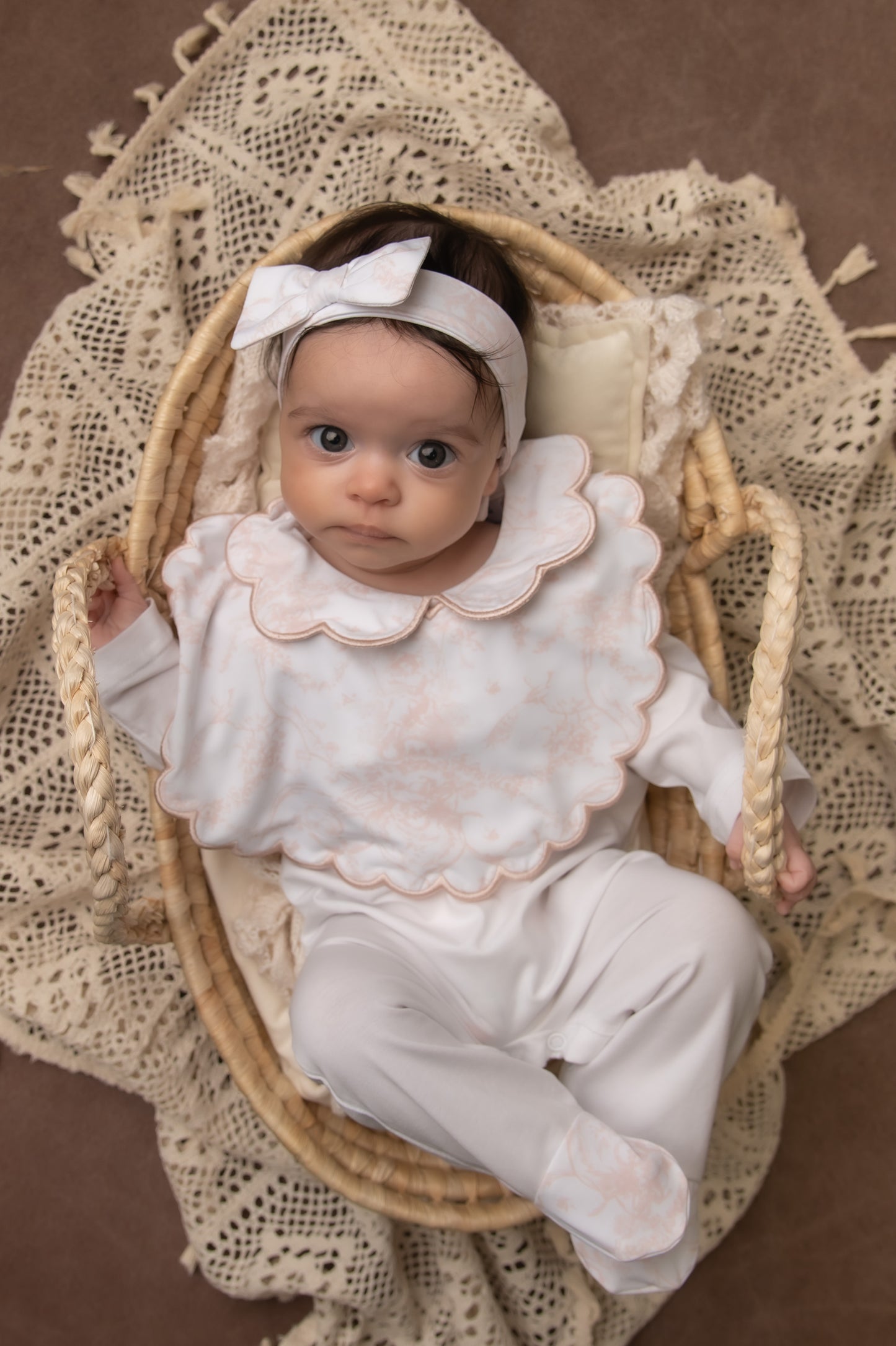 Baby Toile Head Band