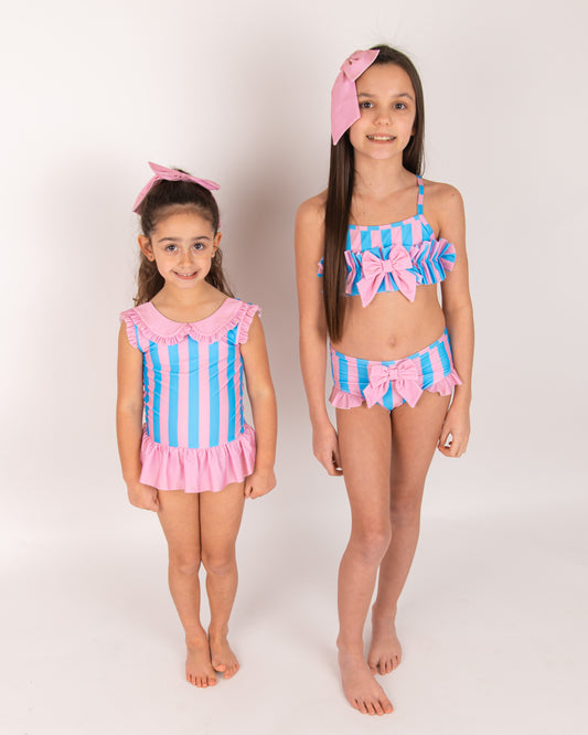 Candy Stripe Swimsuit