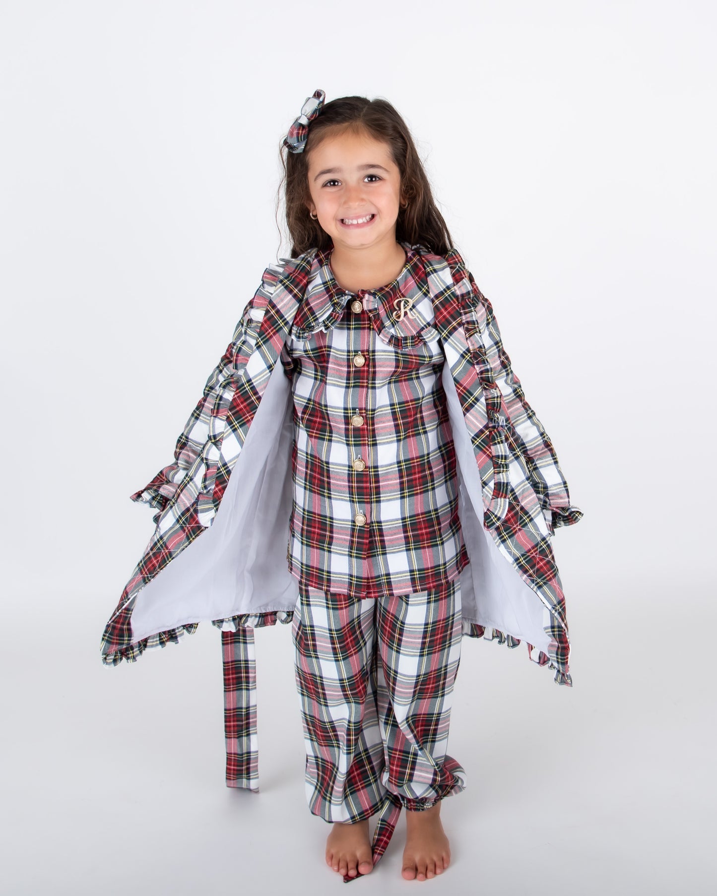 Tartan Girls Pyjamas