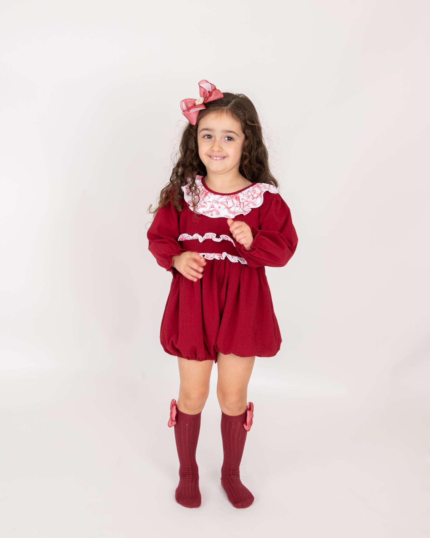 Exclusive Girls Toile Romper