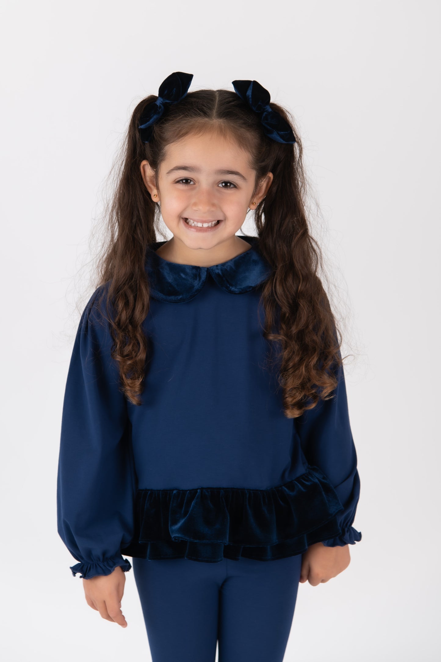 Navy & Velvet Lounge Set