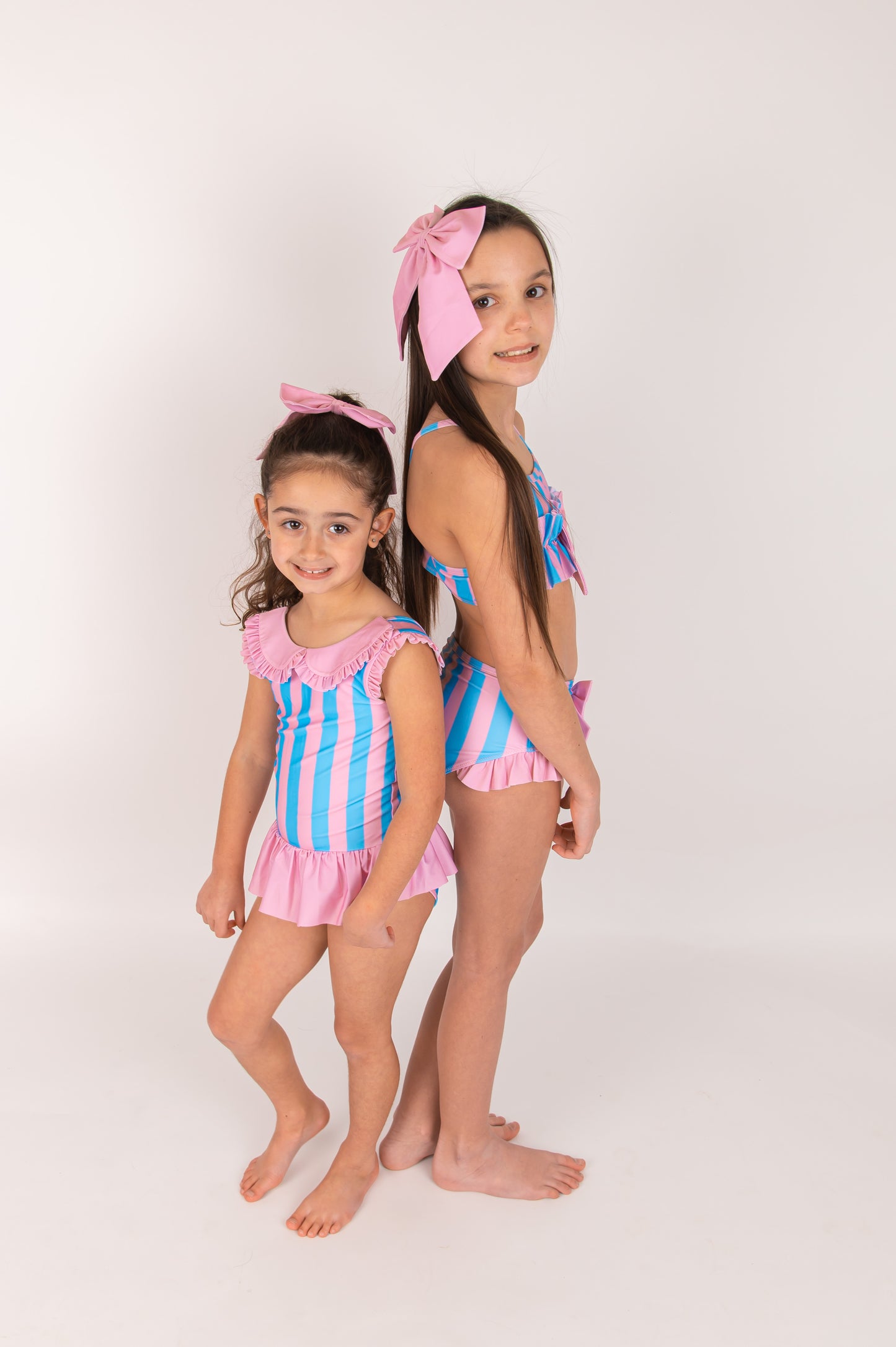Candy Stripe Swimsuit