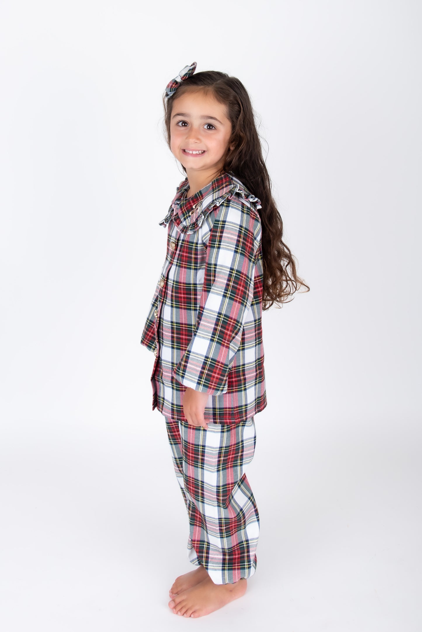 Tartan Girls Pyjamas