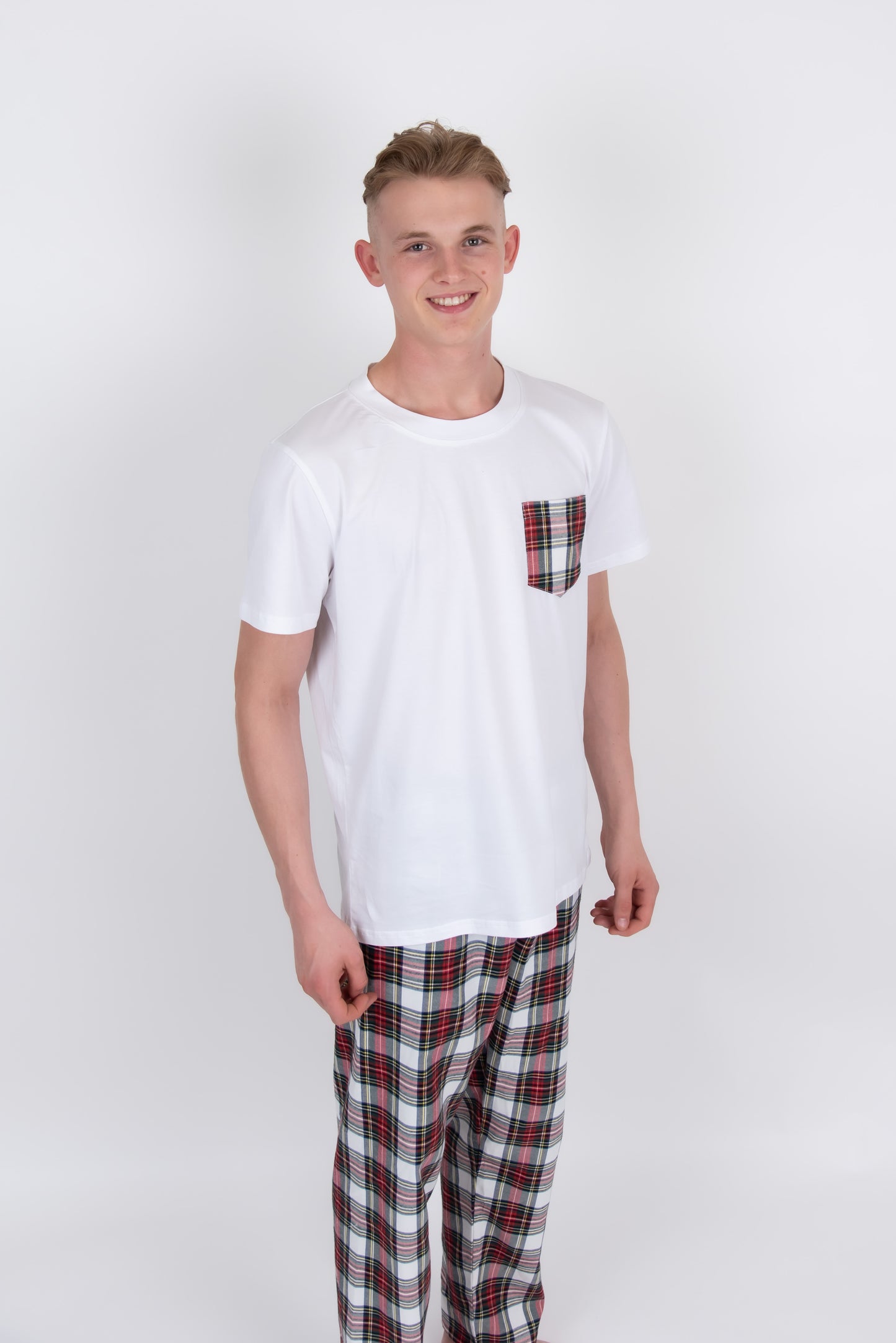 Tartan Older Boys/Mens Pyjamas