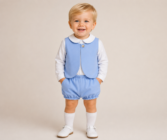 Plush Boys Gilet set