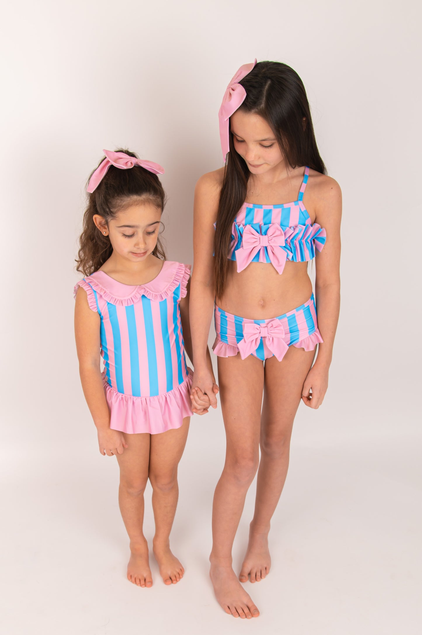 Candy Stripe Girls Bikini