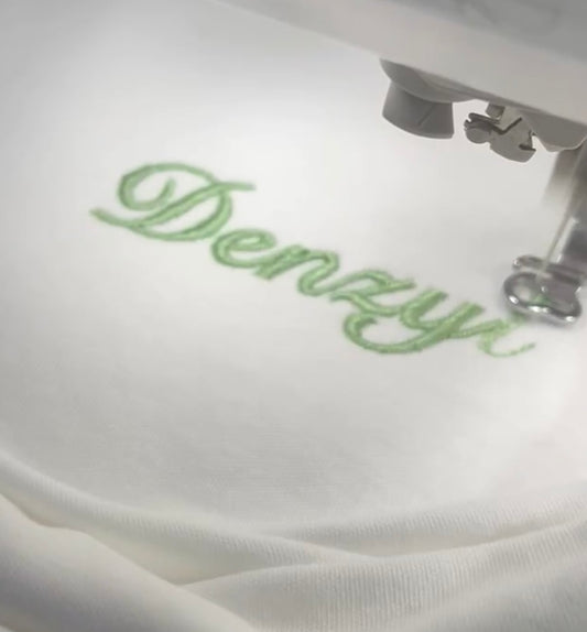 Embroidery add to Plain T-Shirts