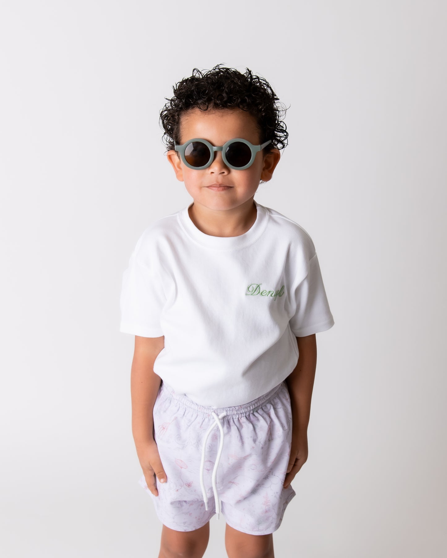 La Chic Animal Toile Boys swim shorts