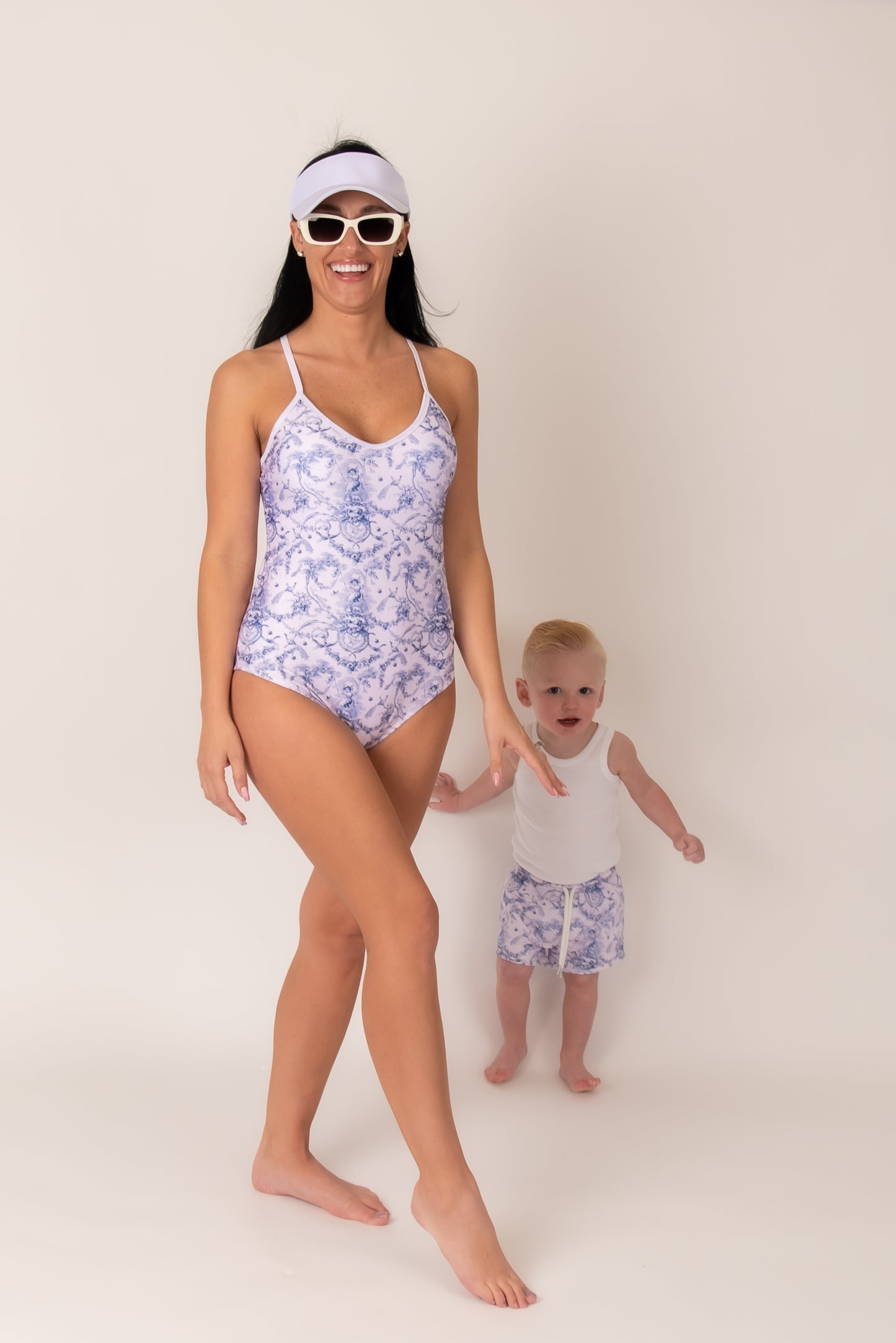 French Toile Ladies Swimsuit